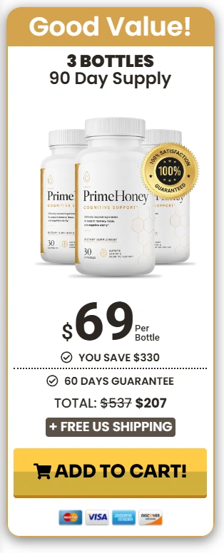 PrimeHoney - 3 Bottle